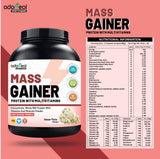Adorreal Mass Gainer Powder 1kg | High-Calorie Protein Supplement for Muscle Growth & Weight Gain | Balanced Carbs & Protein | Non-GMO, Gluten-Free, No Artificial Additives | Lab-Tested for Quality — 6