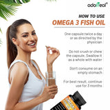 Omega 3  Fish oil EPA 180: DHA120 (1000mg) - 30 softgels — 5