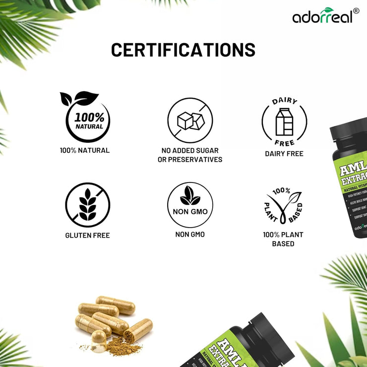Amla Extract 600mg – 60 Caps