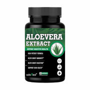Adorreal Aloe Vera Capsules – 600mg Pure Aloe barbadensis Miller Extract – Supports Skin Health, Digestion & Detox – 60 Veg Capsules