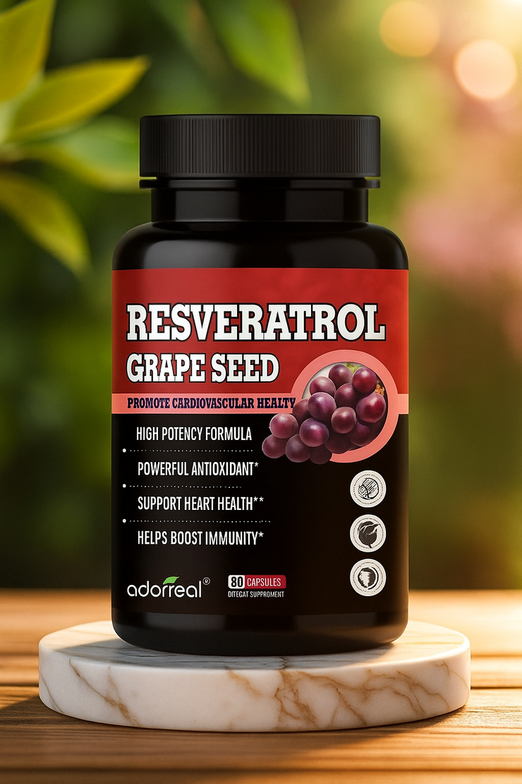 Resveratrol With Grapeseed Extract-30 Caps