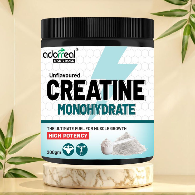 Creatine Monohydrate, (Unflavoured, 100 grams Powder), Boosts Athletic Performance | Fuels Muscles | Provides Energy Support for Heavy Workout