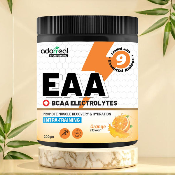 EAAs-BCAA Energy Drink for Workout | Pre/Post Workout Supplement | Recovery | Muscle Protein Synthesis | EAAs-BCAA, All 9 Essential Amino Acids  250gm