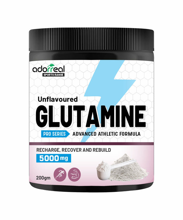 L-Glutamine Powder | Post Workout Amino Acid Supplement for Muscle Growth and Recovery | 5g Glutamine Per Serving, 30 Servings (Unflavoured150g)