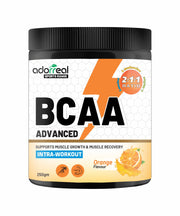 BCAA with Glutamine For Muscle Recovery & Endurance BCAA Powder, 10 Grams of Amino Acids, Keto Friendly, Caffeine Free-250gms