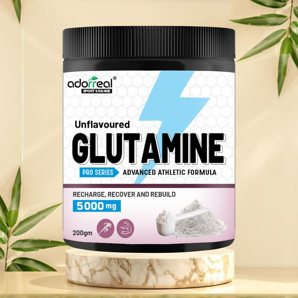 L-Glutamine Powder | Post Workout Amino Acid Supplement for Muscle Growth and Recovery | 5g Glutamine Per Serving, 30 Servings (Unflavoured150g)