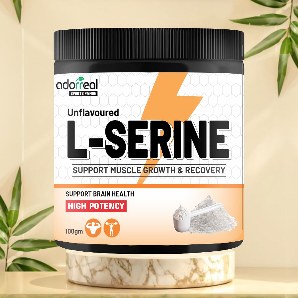 L Serine | Promotes Overall Physical and Mental Well Being 100GM Powder