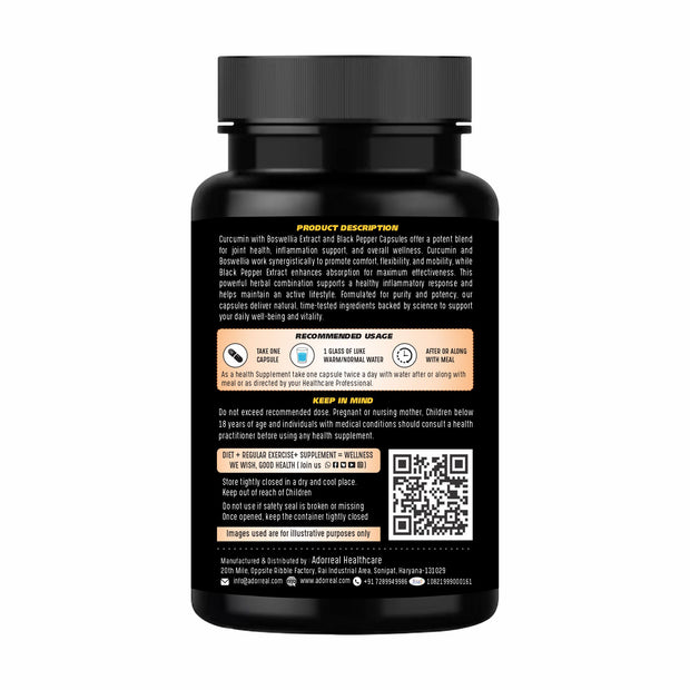 Curcumin Boswellia 60 capsules