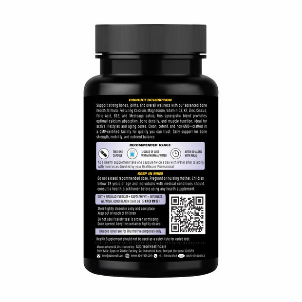 Calcium Complex with Magnesium, Vitamin D3 and Zinc 60 Caps