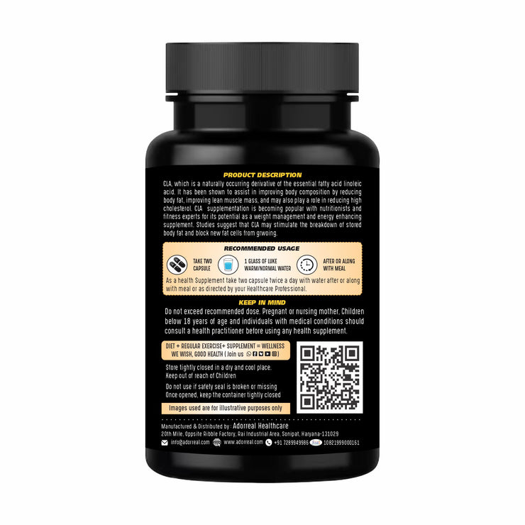 CLA Conjugated 60 capsules Linoleic Acid (CLA Fat Burner)