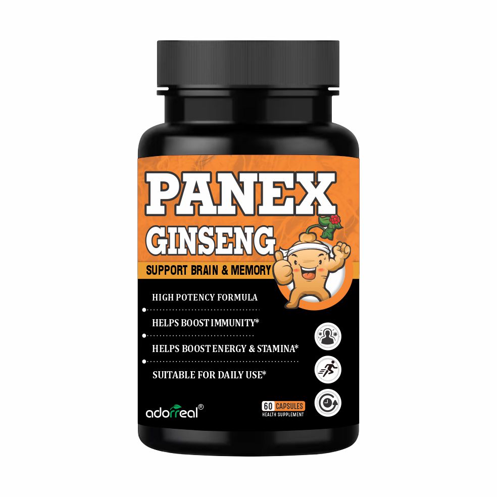 Panax Ginseng Extract  Energy, Focus & Immune Support