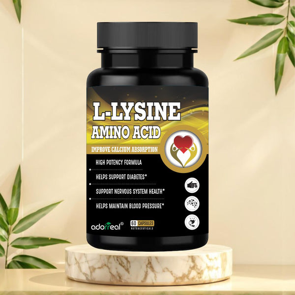L-Lysine Amino Acid –60 Caps