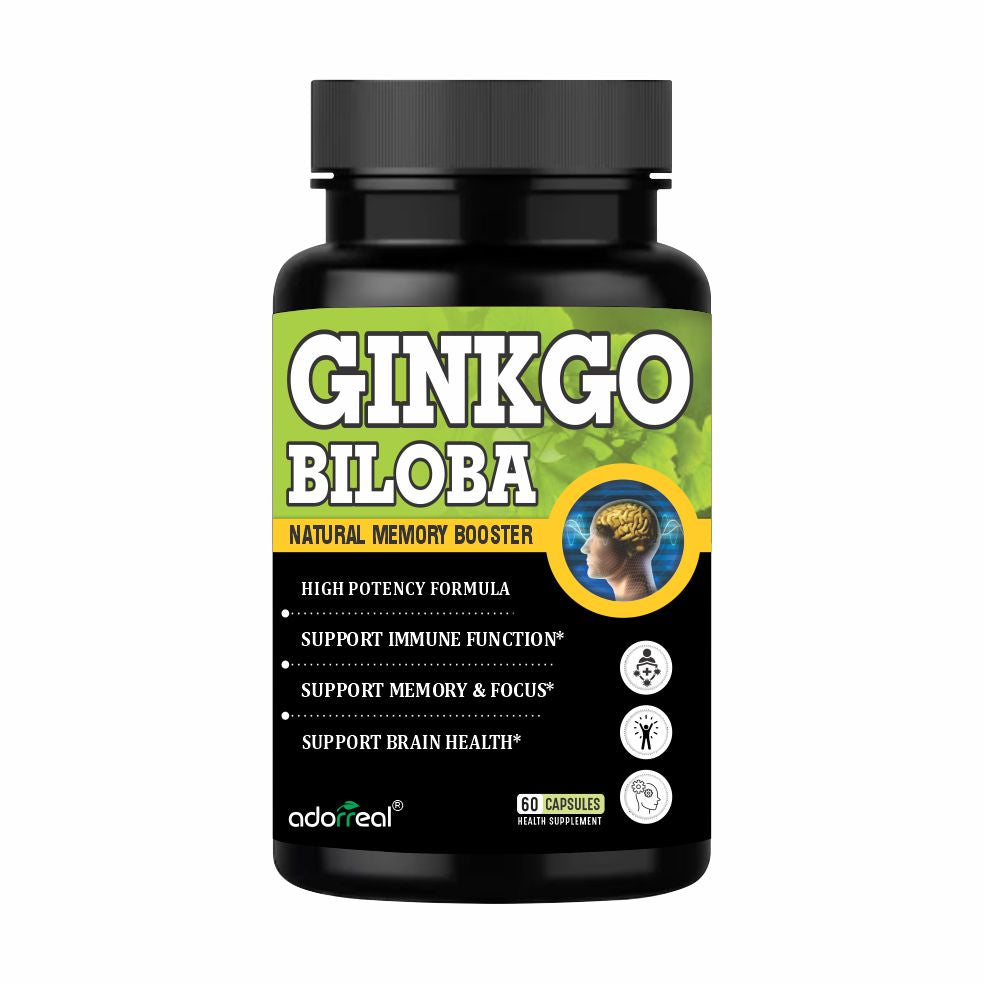Ginkgo biloba leaf extract -60 Caps