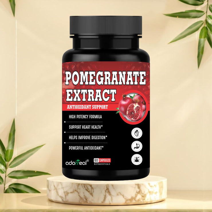 Pomegranate Extract,Antioxidant, Skin Care, Cardiovascular Health Support-60 Capsules