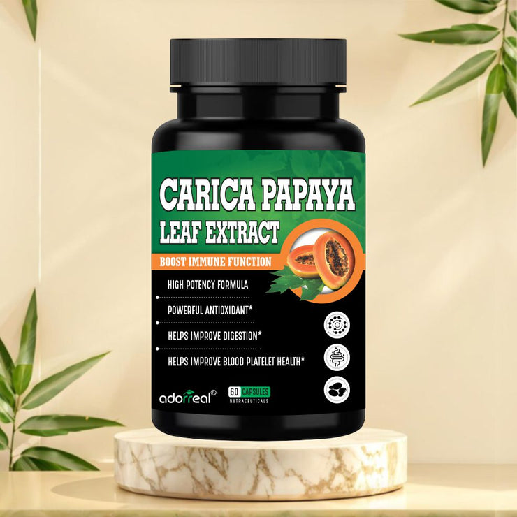 Carica Papaya Leaf Extract 60 Caps