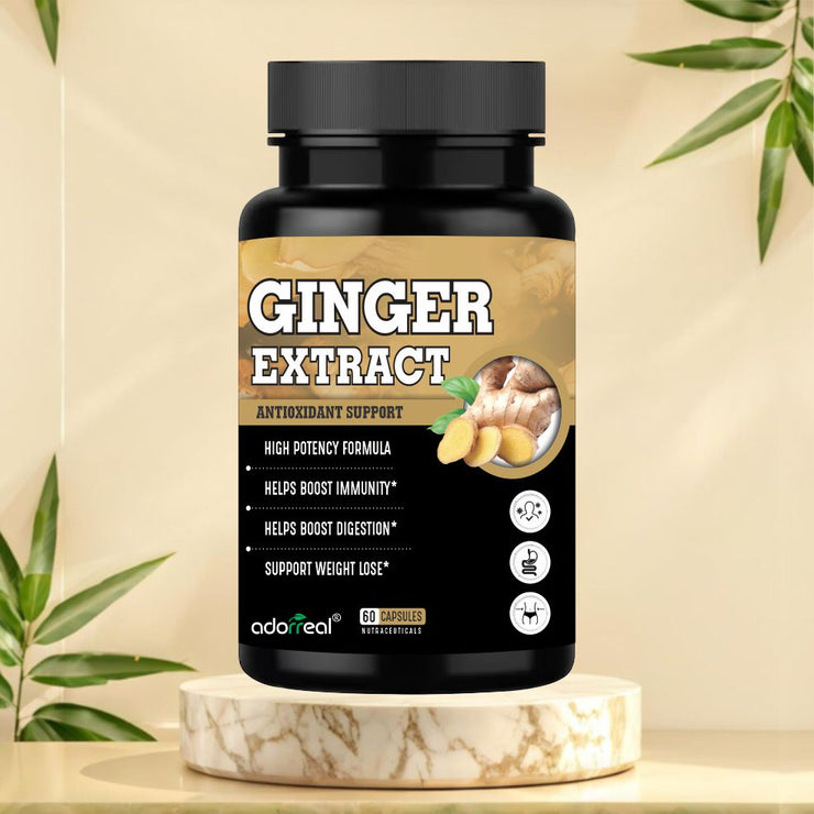 Ginger Capsules 600mg – 60 Caps
