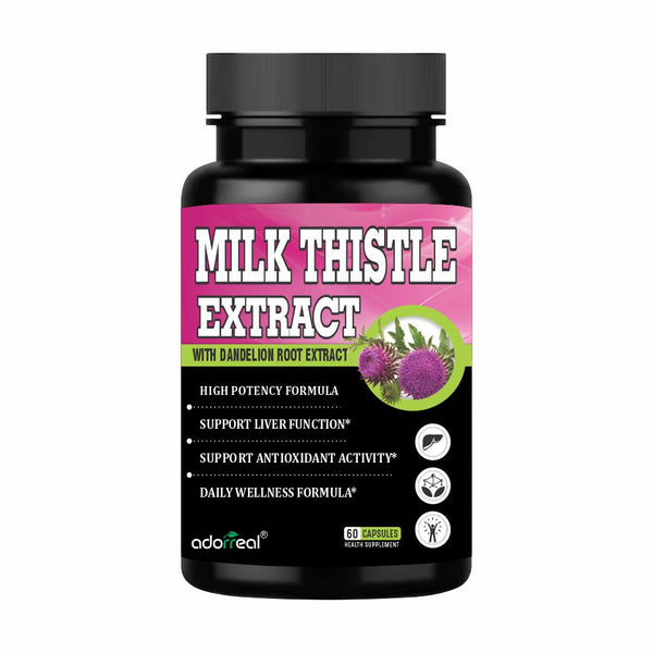 Milk Thistle & Dandelion for Liver, Digestive Health