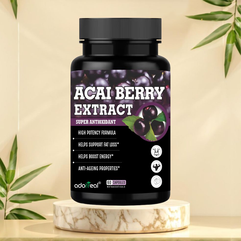 Acai Berry 600mg– 60 Veg Caps