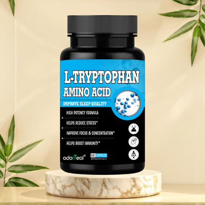 L-Tryptophan Amino Acid -60 Caps