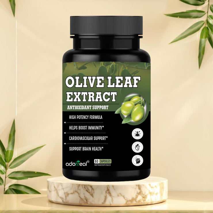 Adorreal Olive Leaf Extract  Immune Support & Antioxidant Protection – 60 Capsules