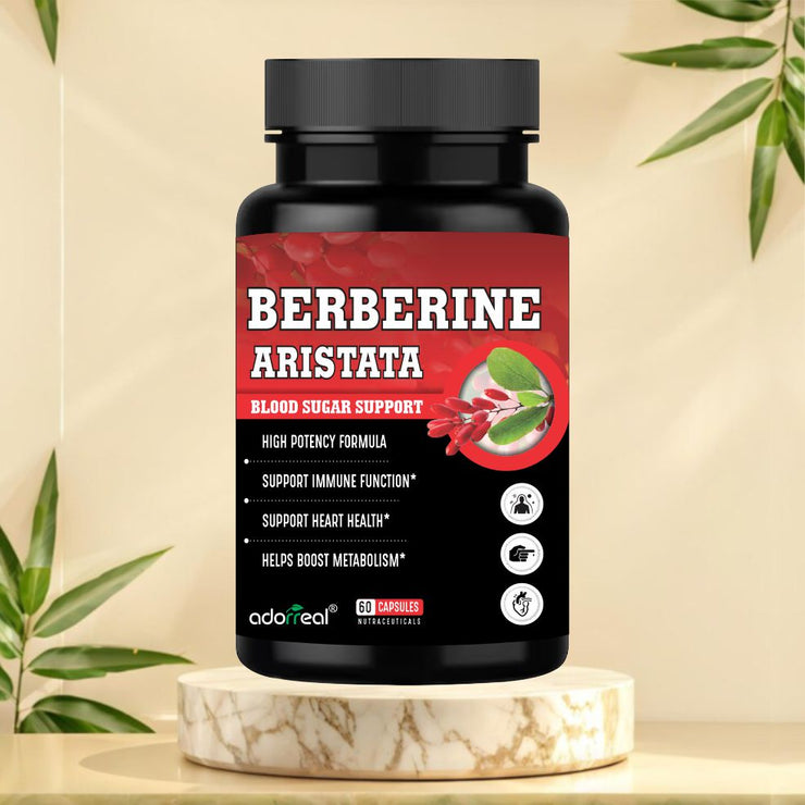 Berberine Aristata | Sugar Management| 600mg- 60 Capsules