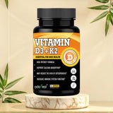 Vitamin D3 and K2 for Bone & Joint Health-60 Caps — 1