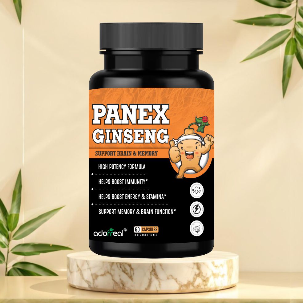 Ginseng Extract (Panax Ginseng) 400mg- 60 Caps