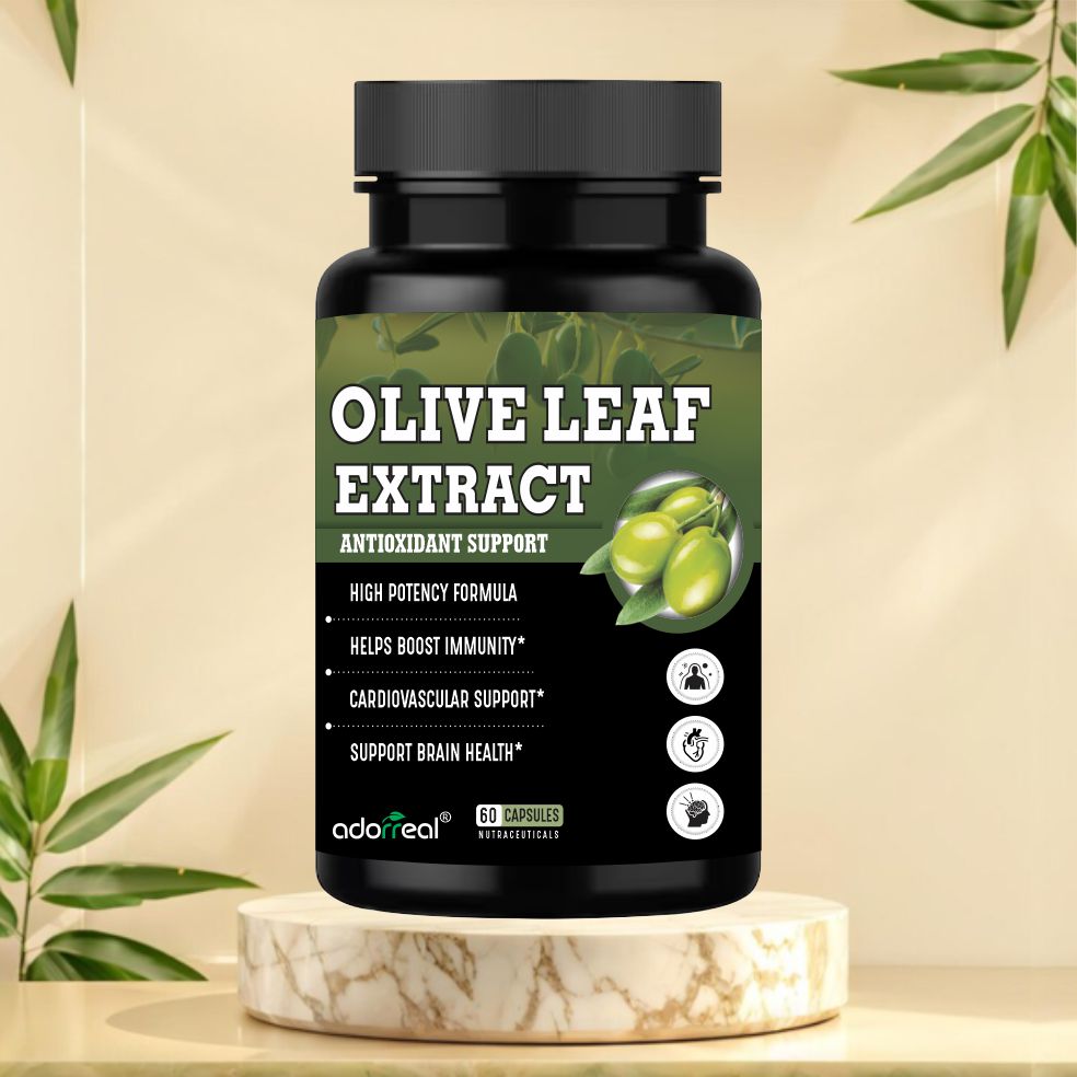 Olive Leaf Extract Supports Healthy Immune, Skin Health (Oleuropein20%)- 60 Capsules