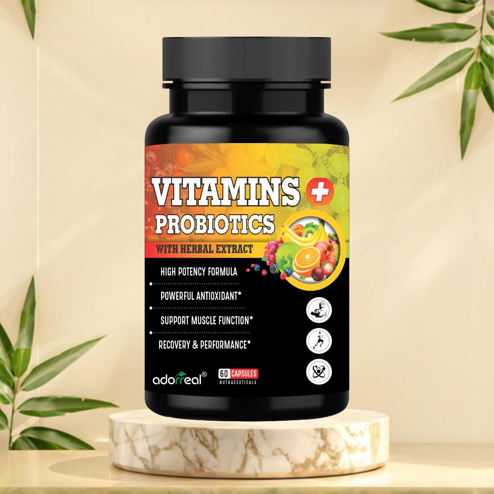 Multivitamins,Mineral And Probiotics for Healthy Lifestyle -60 capsules