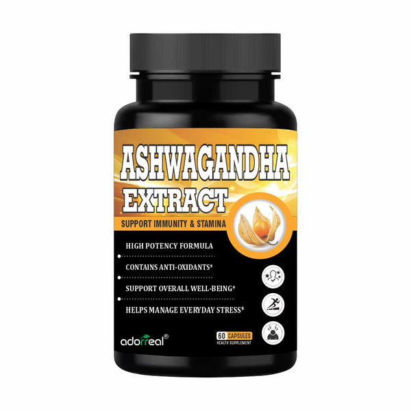 Ashwagandha Extract Capsules (Withania somnifera)