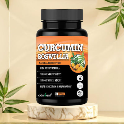 Curcumin longa with Bosewellia, ginger & Black Pepper | 60 Capsules