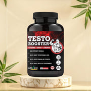 Testo Booster with Tribulus,Safed Musli, Kauch Beej, Ashwagandha,Fenugreek & Ginseng | 120 capsules