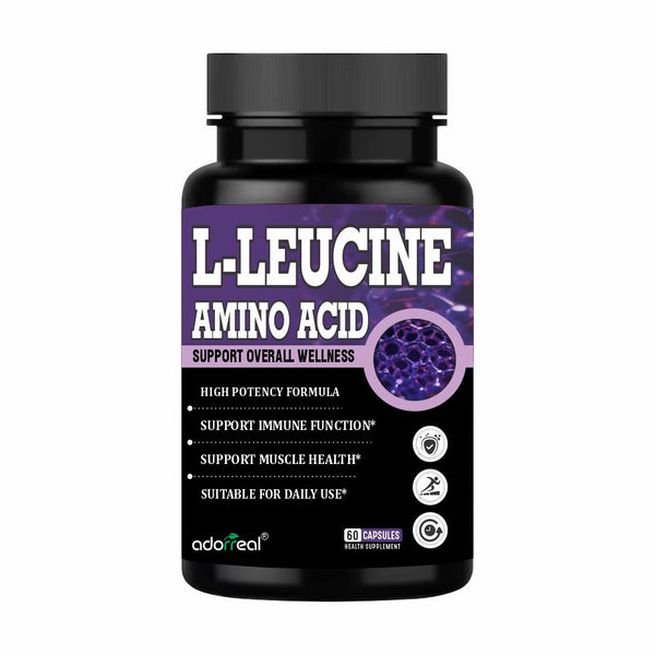 Adorreal L-Leucine  60 Capsules