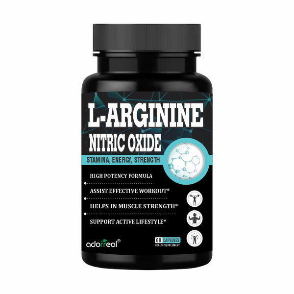 L-Arginine Nitric Oxide Booster- 60 Caps