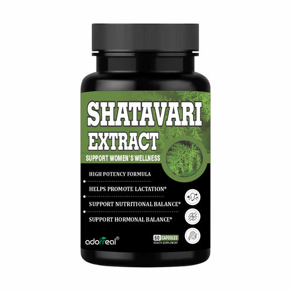 Shatavari Extract (Asparagus racemosus root extract)–60 Caps