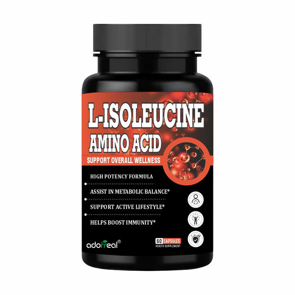 L-Isoleucine Amino Acid  -60 Caps