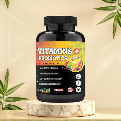 Multivitamins,Mineral And Probiotics for Healthy Lifestyle -120 capsules