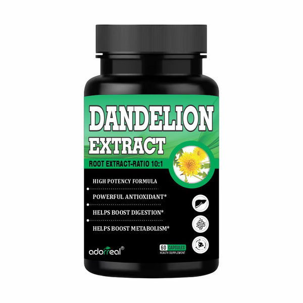 Dandelion Extract (Taraxacum officinale root extract) -60 caps