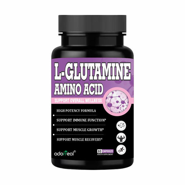L-Glutamine Amino Acid -60 Caps