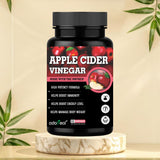 Adorreal Apple Cider Vinegar Capsules – 1500mg ACV Powder with Mother – Detox, Digestion & Weight Management Support – 60 Veg Capsules — 1