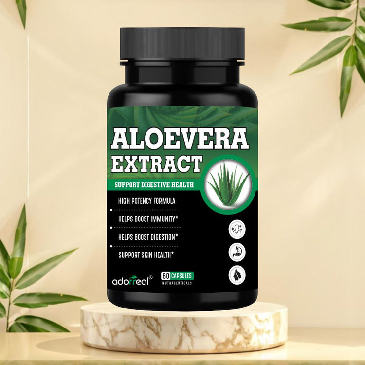 Aloe Vera  Extract 600mg – 60 Caps