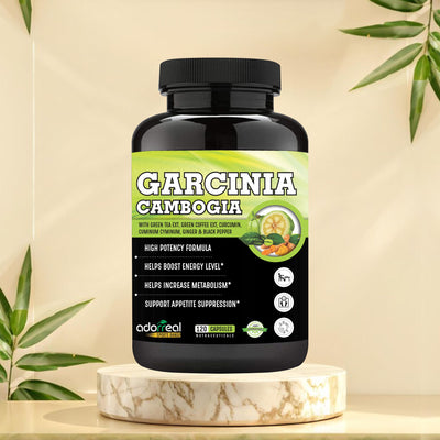 Garcinia Cambogia with Herbal extract for Weight Management  |120 Capsules