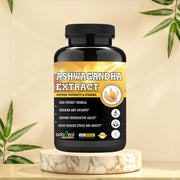 Ashwagandha Extract || Anxiety & Stress Relief || Energy & Endurance || Immunity Booster 120 Capsules