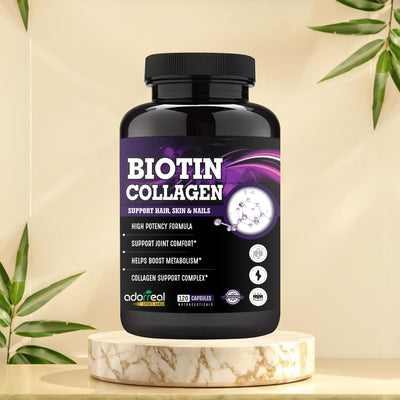 Biotin Collagen for Healthy Skin and Nails ,Joint Health -120 Capsules