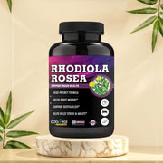 Rhodiola Rosea Extract | Improve Pure Energy, Brain Function & Stress Relief Support Supplements 120 Capsules