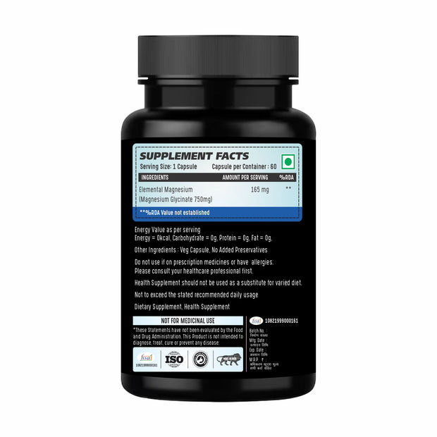 Magnesium Glycinate 60 capsules