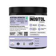 Adorreal Inositol Powder 100g | Myo-Inositol Supplement for Hormonal Balance, Mood & Ovarian Support | Pure, Non-GMO, Gluten-Free | Lab-Tested for Purity | No Fillers or Additives