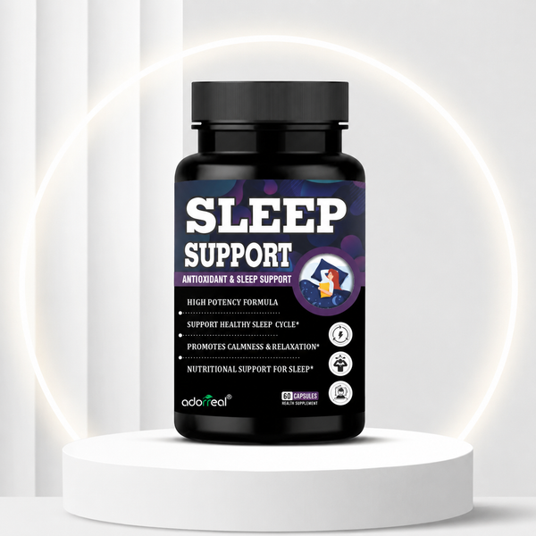 Sleep Support with Melatonin,Tagar & B6 -60 Caps