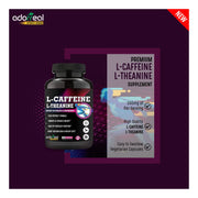 L-Caffeine L-Theanine, Natural Stimulant, for Energy, Endurance, and Focus-120 capsules