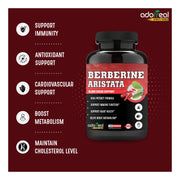 Berberine Aristata | Sugar Management| 600mg- 120 Veg Capsules